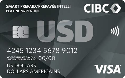 CIBC prepaid usd credit card